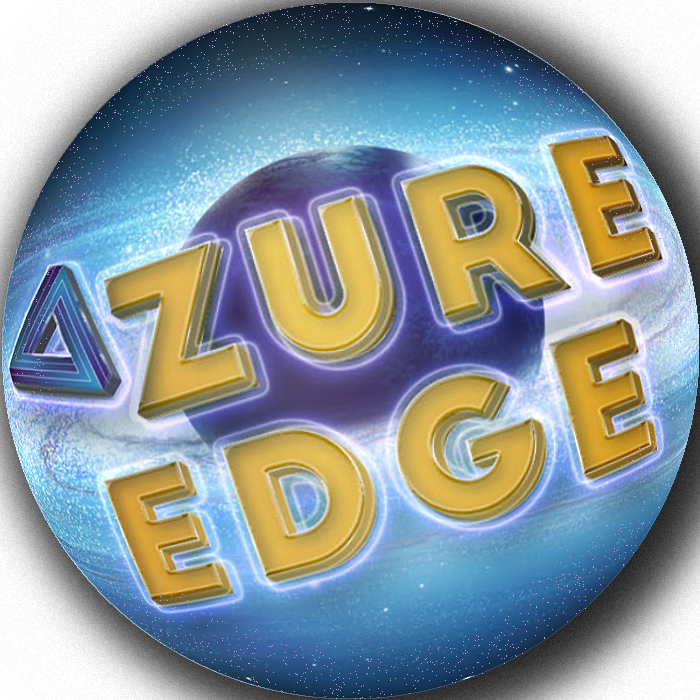 My logo, the words 'Azure Edge', stylized and within an orb